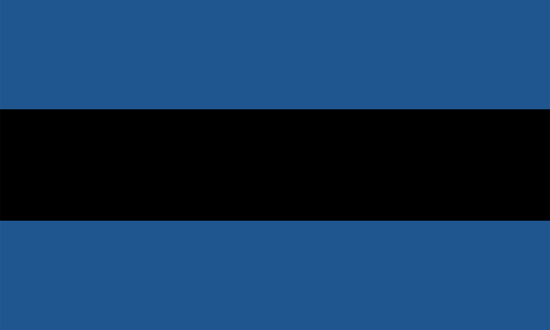 Azul con negro Azul con negro